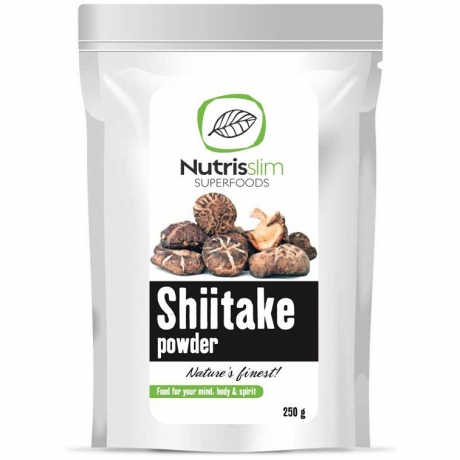 Pudra de Shiitake 250 g - Nutrisslim Superfoods